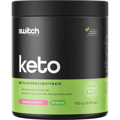 Keto BHB Ketogenic Performance Fuel Raspberry 150g
