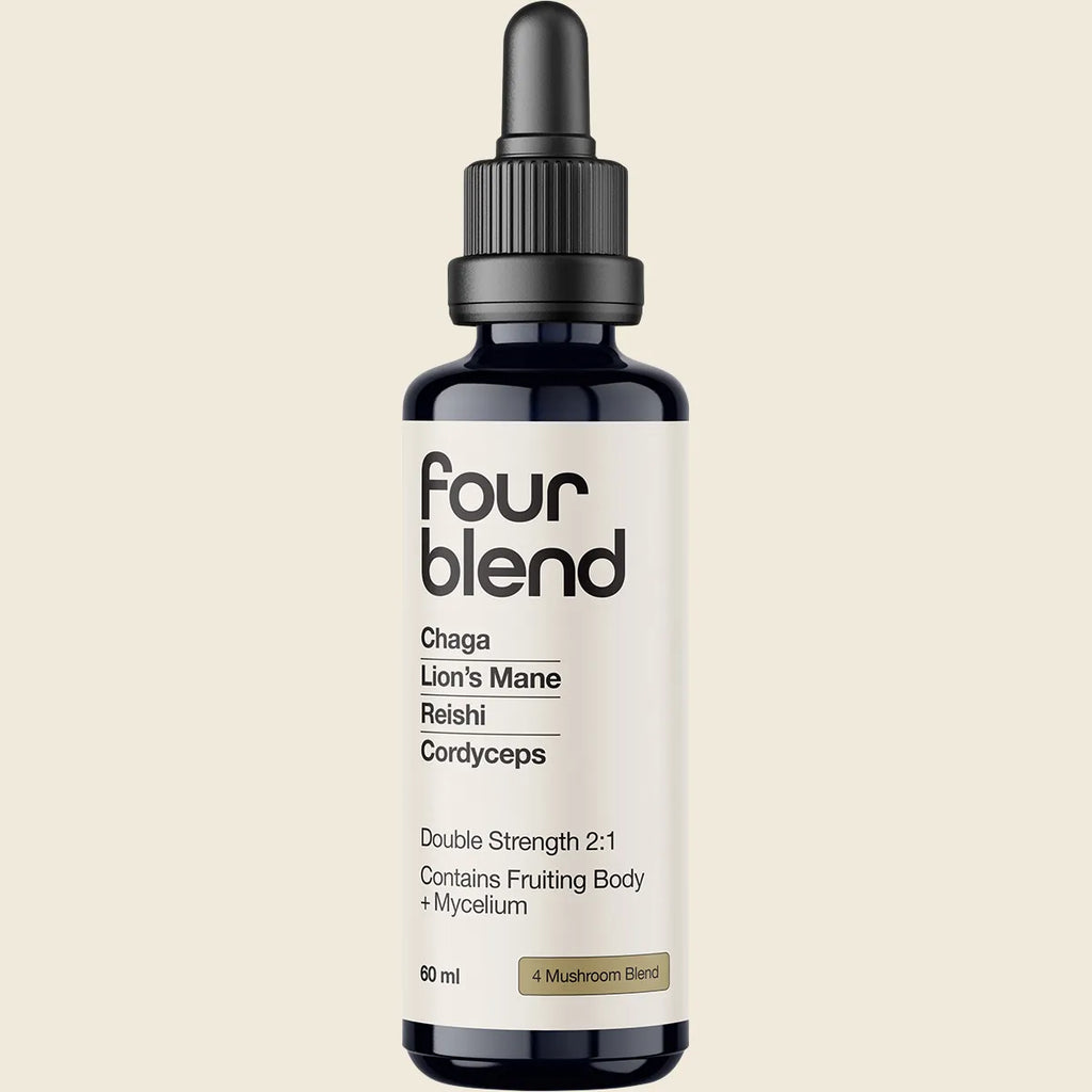 Four Blend Double Strength 2:1 Mushroom Liquid Extract 60ml