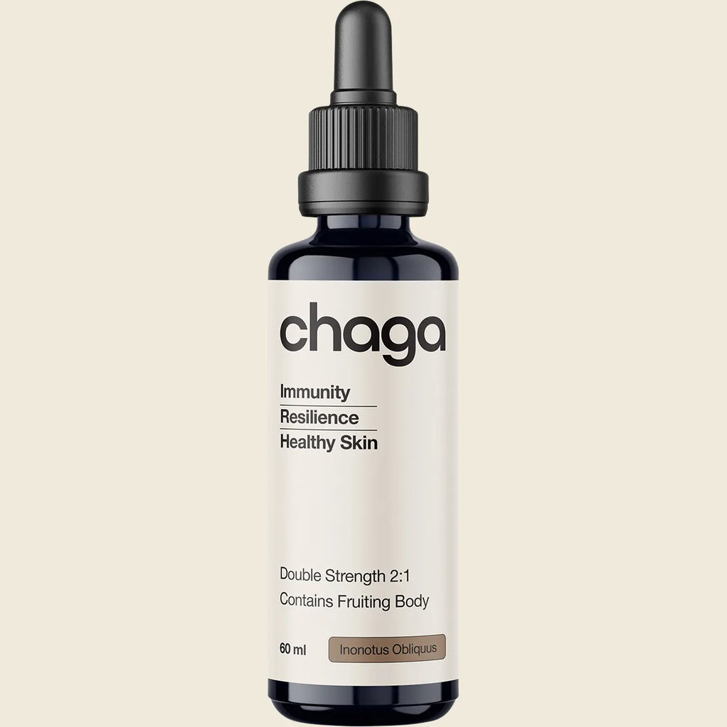 Chaga Double Strength 2:1 Mushroom Liquid Extract 60ml