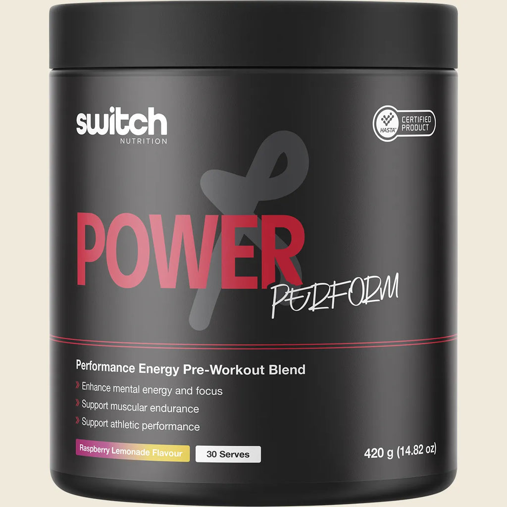 Perform Hasta Power Pre-Workout Raspberry Lemonade 420g