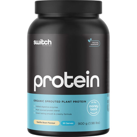 Protein Organic Sprouted Plant Vanilla Bean 900g