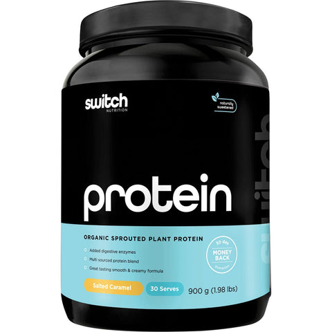 Protein Organic Sprouted Plant Salted Caramel 900g