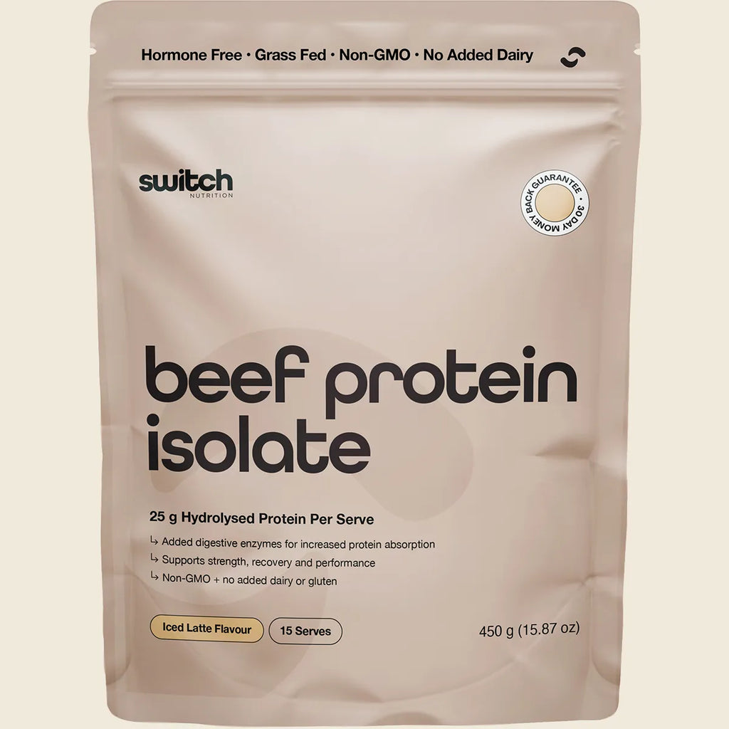 Beef Protein Isolate Iced Latte 450g
