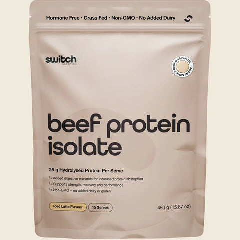 Beef Protein Isolate Iced Latte 450g