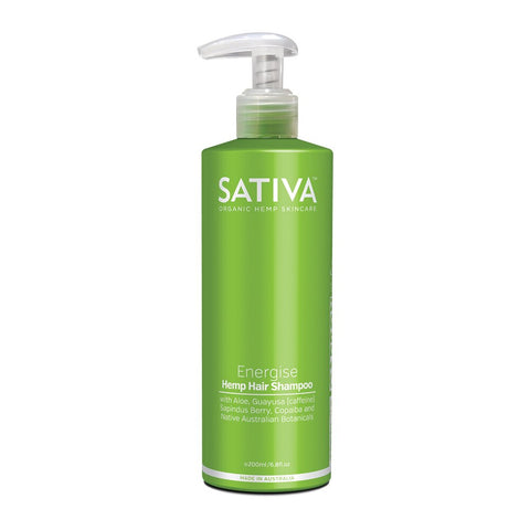 Sativa Org Hemp Hair Shampoo Energise 200ml