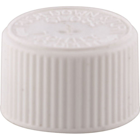 Screw Cap Child Resistant White 20mm