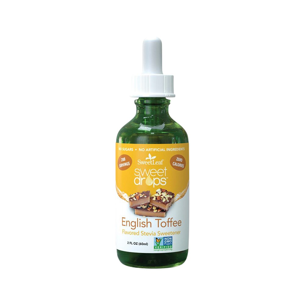 Sweet Leaf Sweet Drops Stevia Liquid English Toffee 60ml