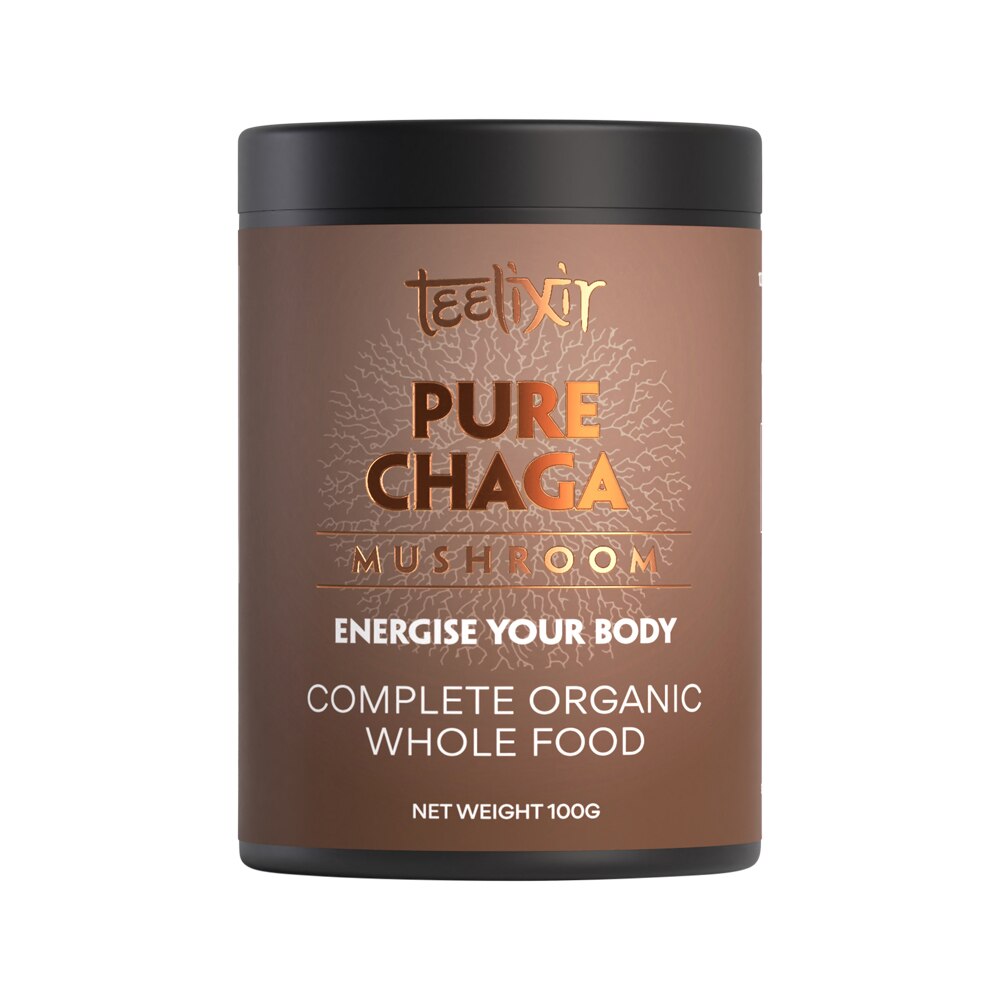 Teelixir Org Pure Chaga Mushroom 100g