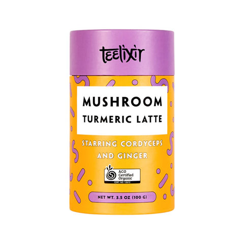 Teelixir Organic Mushroom Latte Turmeric 100g