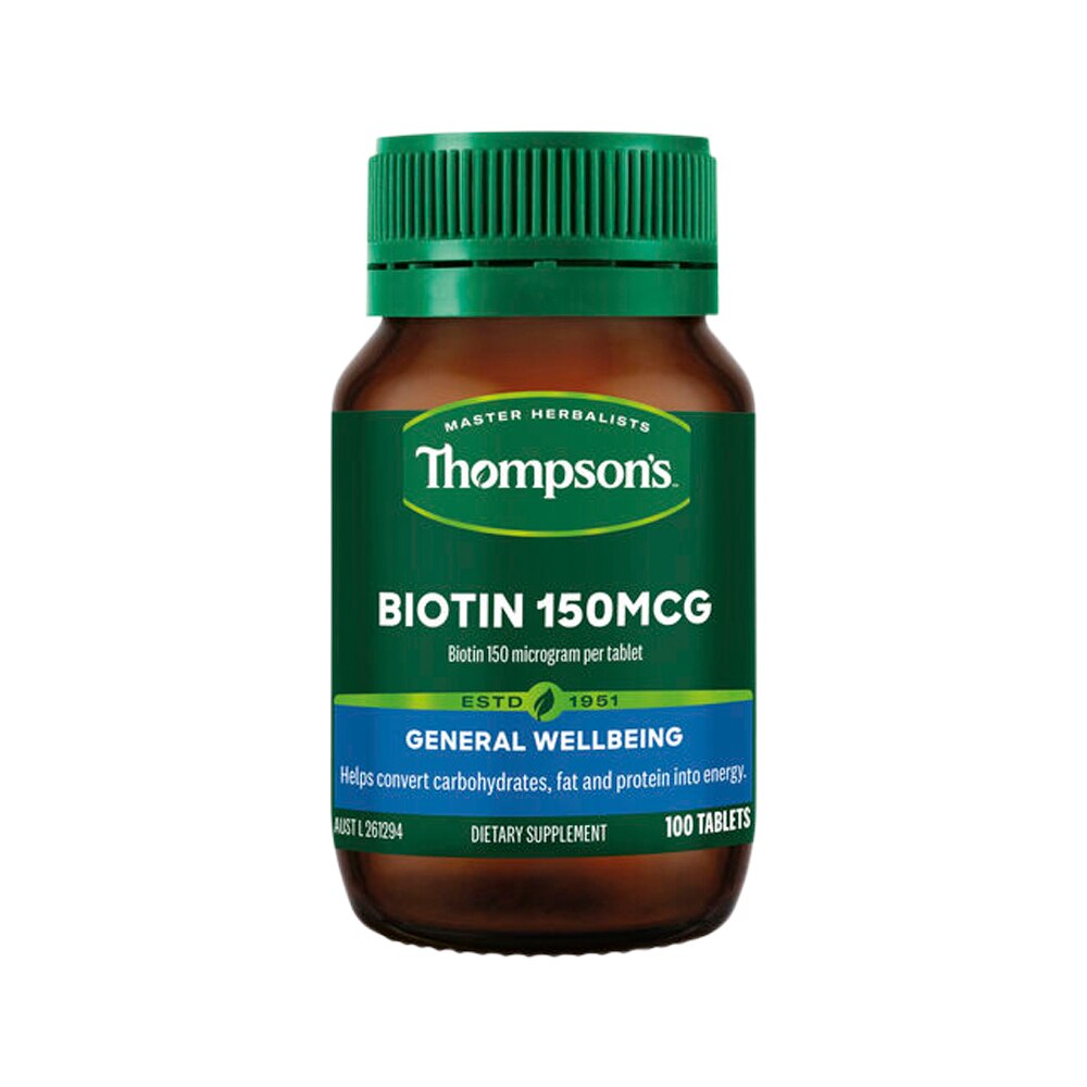 Thompsons Biotin 150mcg 100t