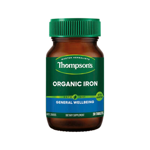 Thompsons Organic Iron 30t