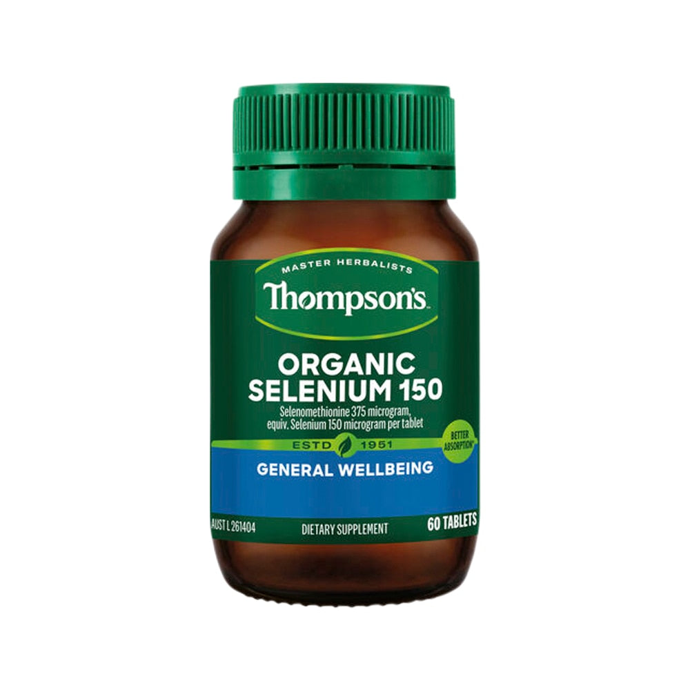 Thompsons Organic Selenium 150 60t
