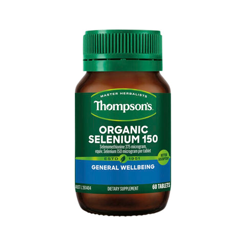 Thompsons Organic Selenium 150 60t