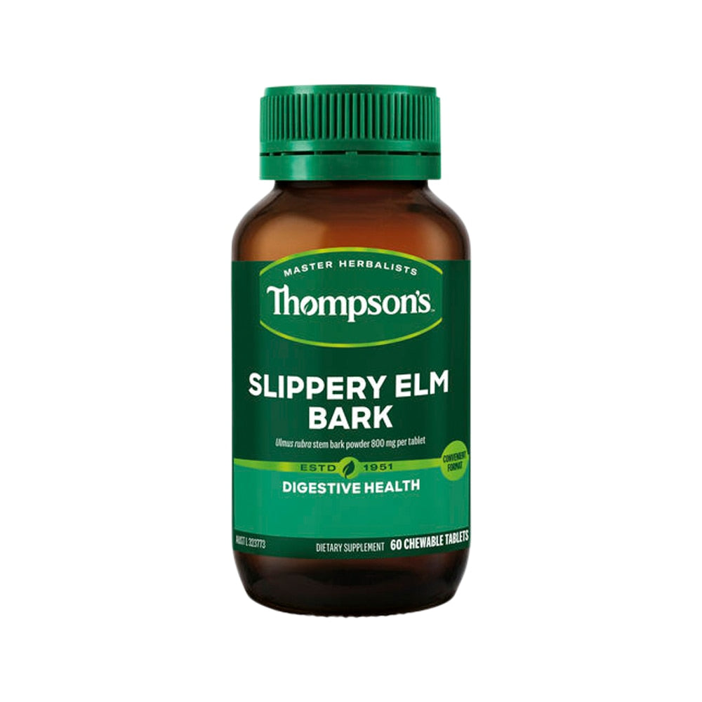 Thompsons Slippery Elm Bark Chewable 60t