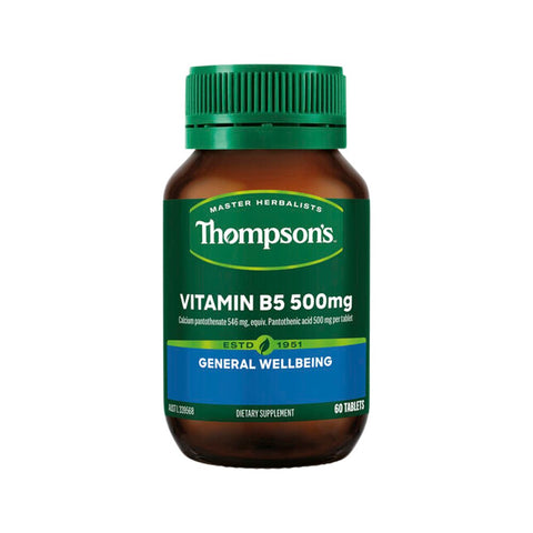 Thompsons Vitamin B5 500mg 60t