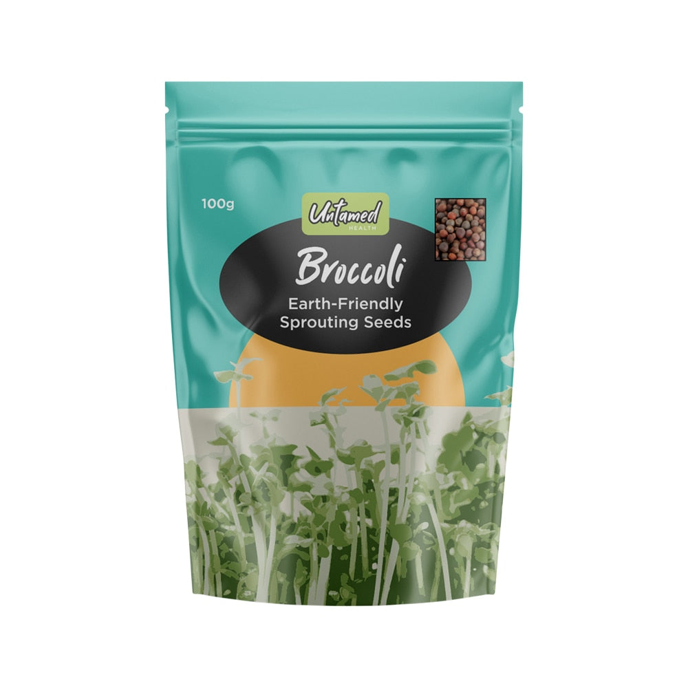 Untamed Health Sprouting Seeds Broccoli 100g