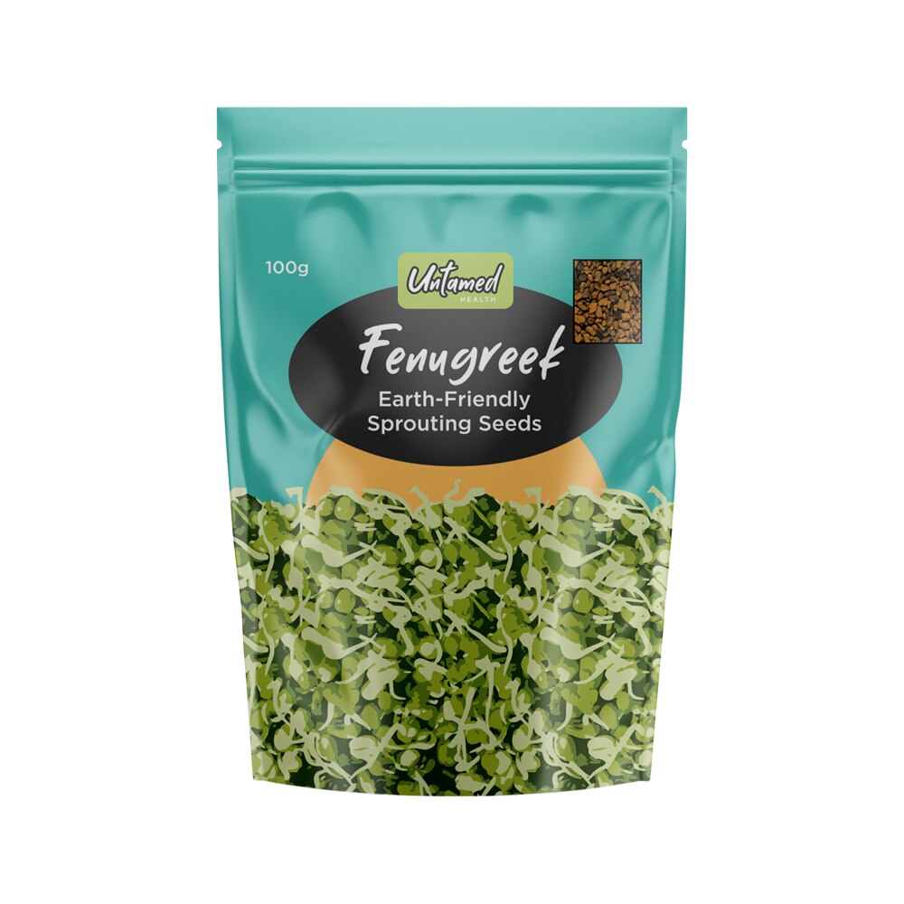 Untamed Health Sprouting Seeds Fenugreek 100g