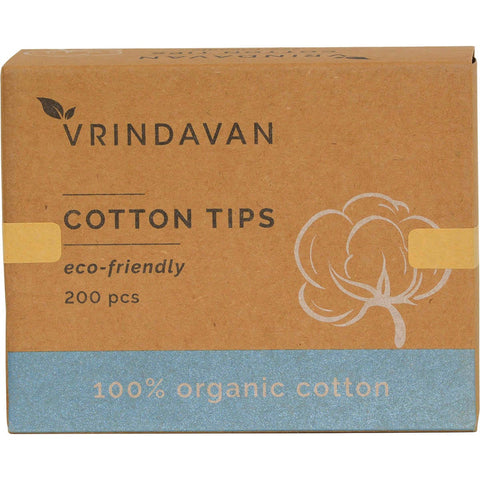 Organic Cotton Tips 200pcs