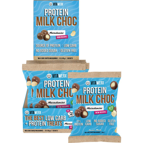 Milk Choc Coated Macadamias 10x60g