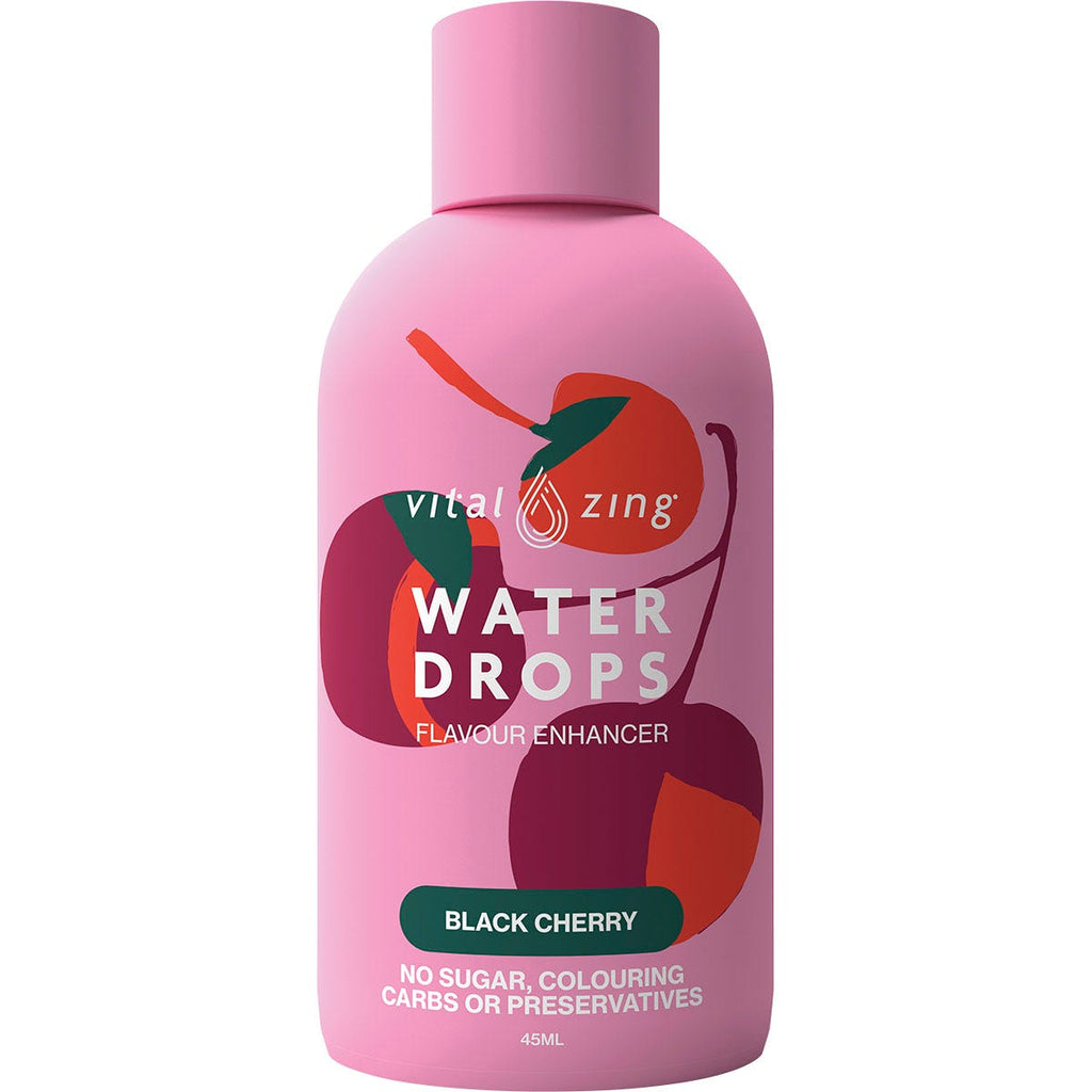 Water Drops Black Cherry 45ml