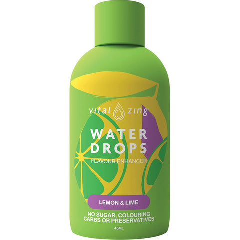 Water Drops Lemon & Lime 45ml