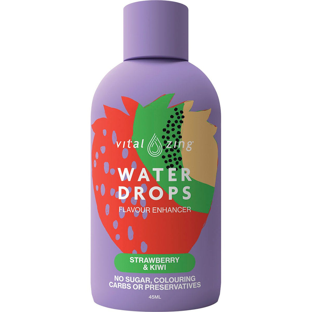 Water Drops Strawberry & Kiwi 45ml