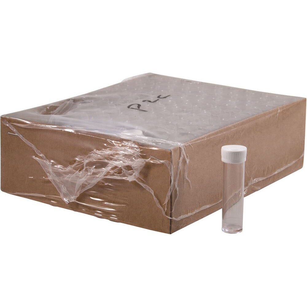 Vial Plastic 2 Dram Push Cap 100 Pack