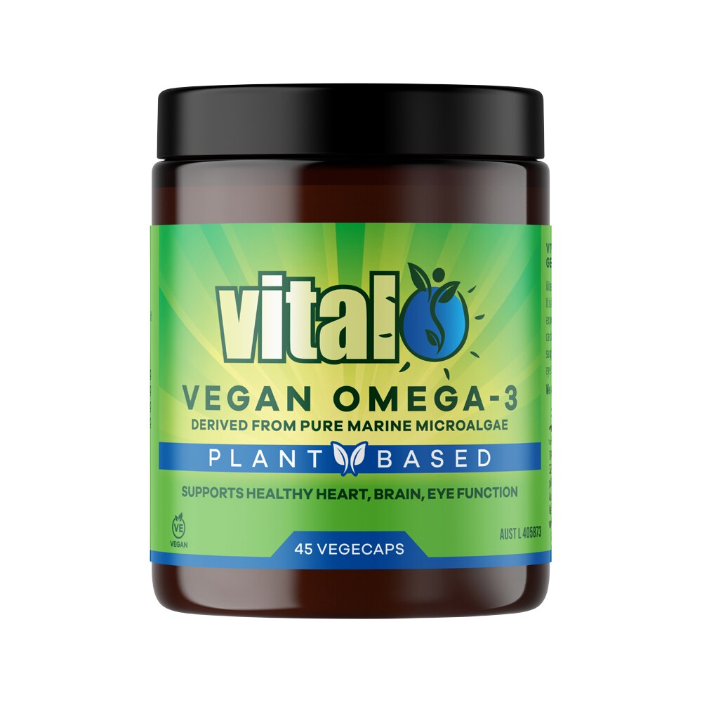 Vital Plant Based Vegan Omega 3 45vc