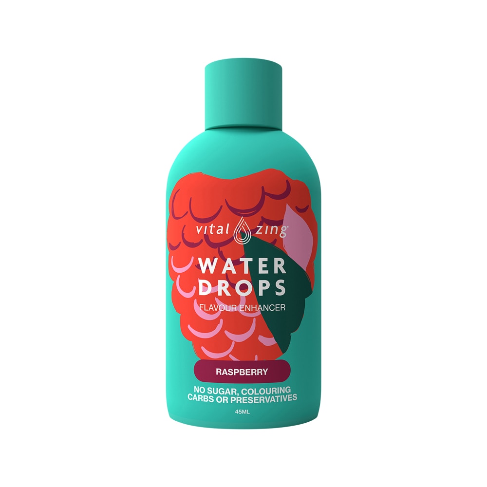 Vital Zing Water Drops Raspberry 45ml