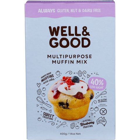 Multipurpose Muffin Mix 40% Less Sugar 400g