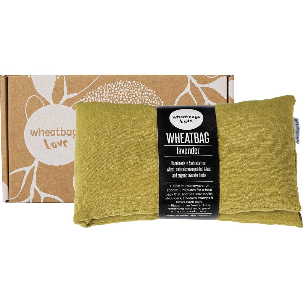 Wheatbag Luxe Linen Pistachio Lavender Scented