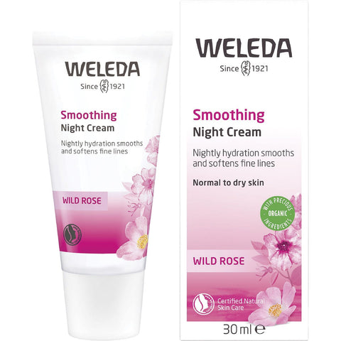 Smoothing Night Cream Wild Rose 30ml