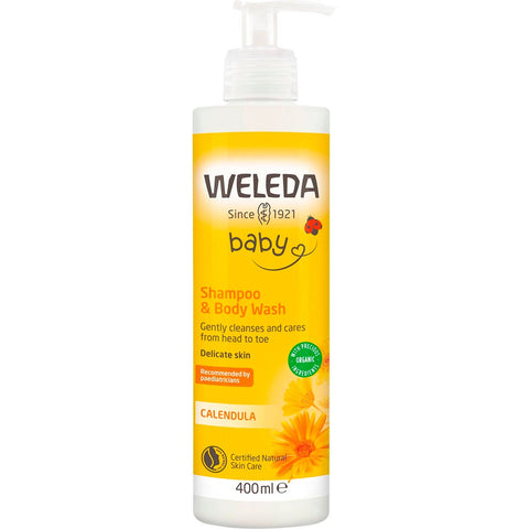 Calendula Shampoo & Body Wash Baby 400ml