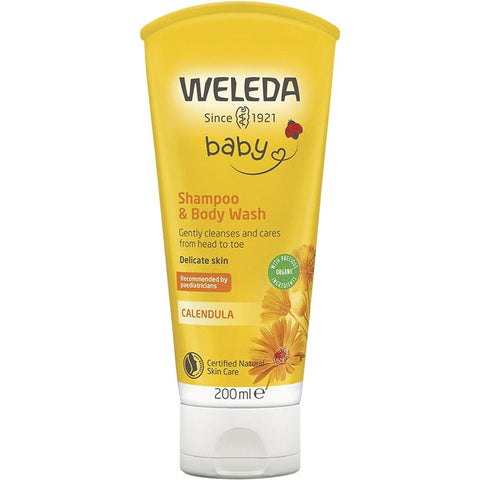 Calendula Shampoo & Body Wash Baby 200ml