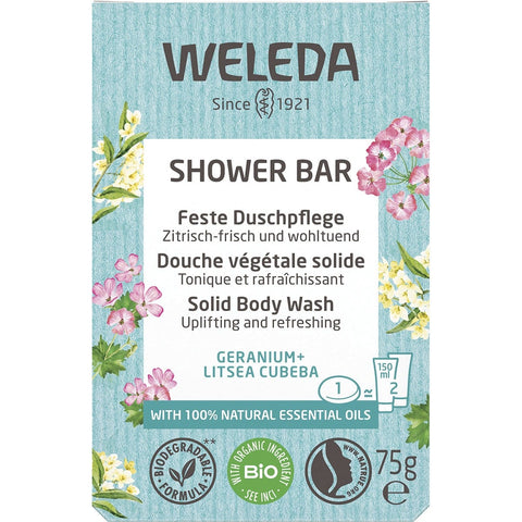 Shower Bar Geranium & Litsea Cubeba 75g