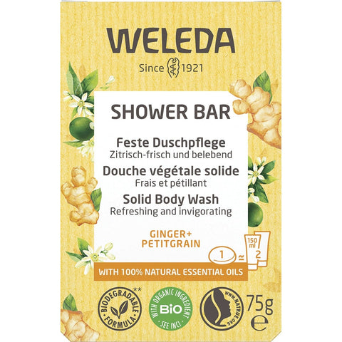Shower Bar Ginger & Petitgrain 75g