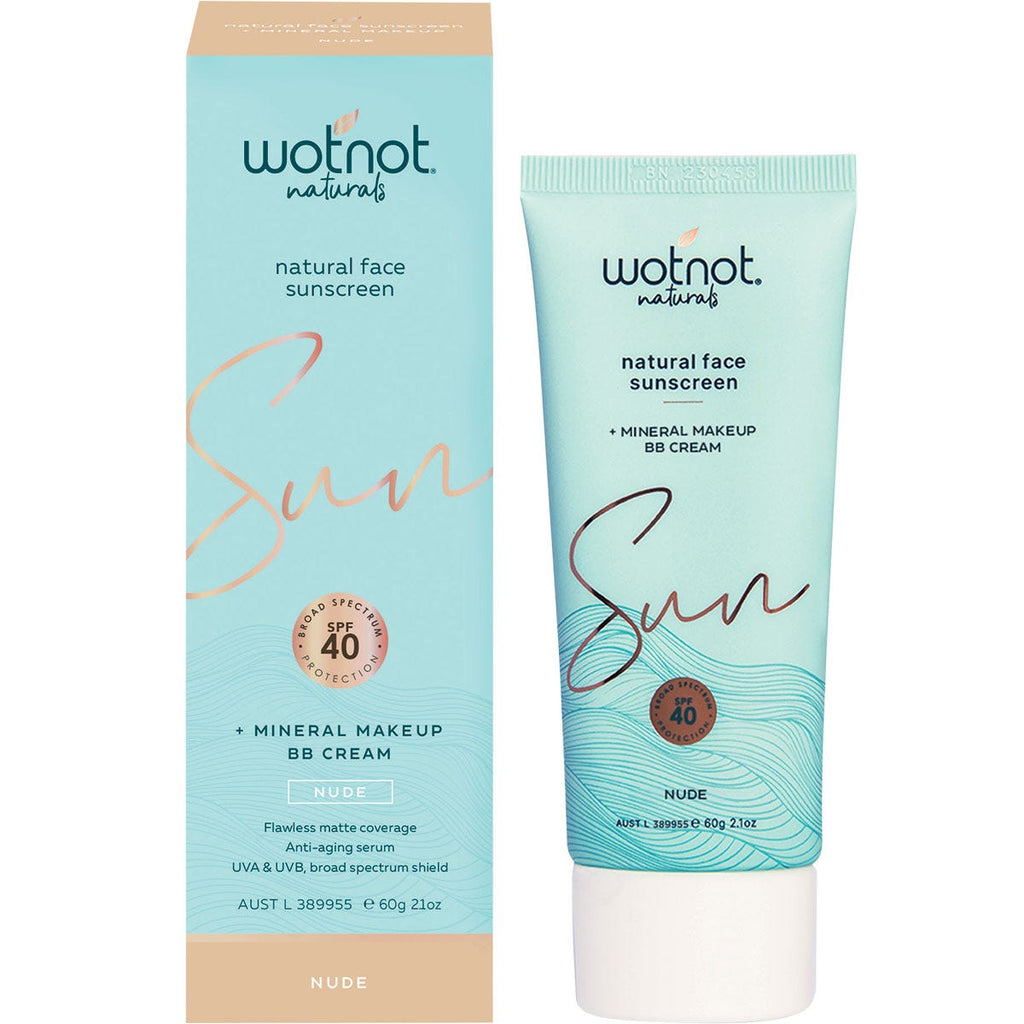 Natural Face Sunscreen 40 SPF Nude BB Cream 60g