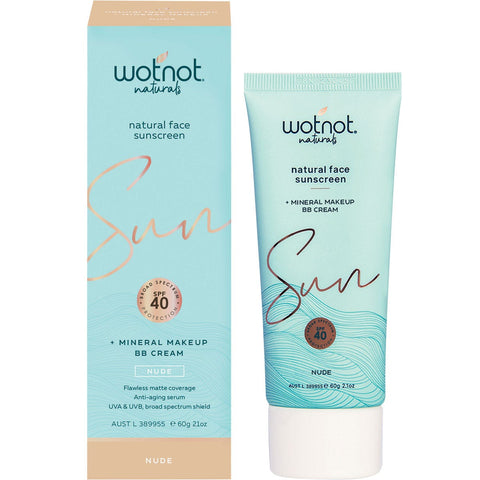 Natural Face Sunscreen 40 SPF Nude BB Cream 60g