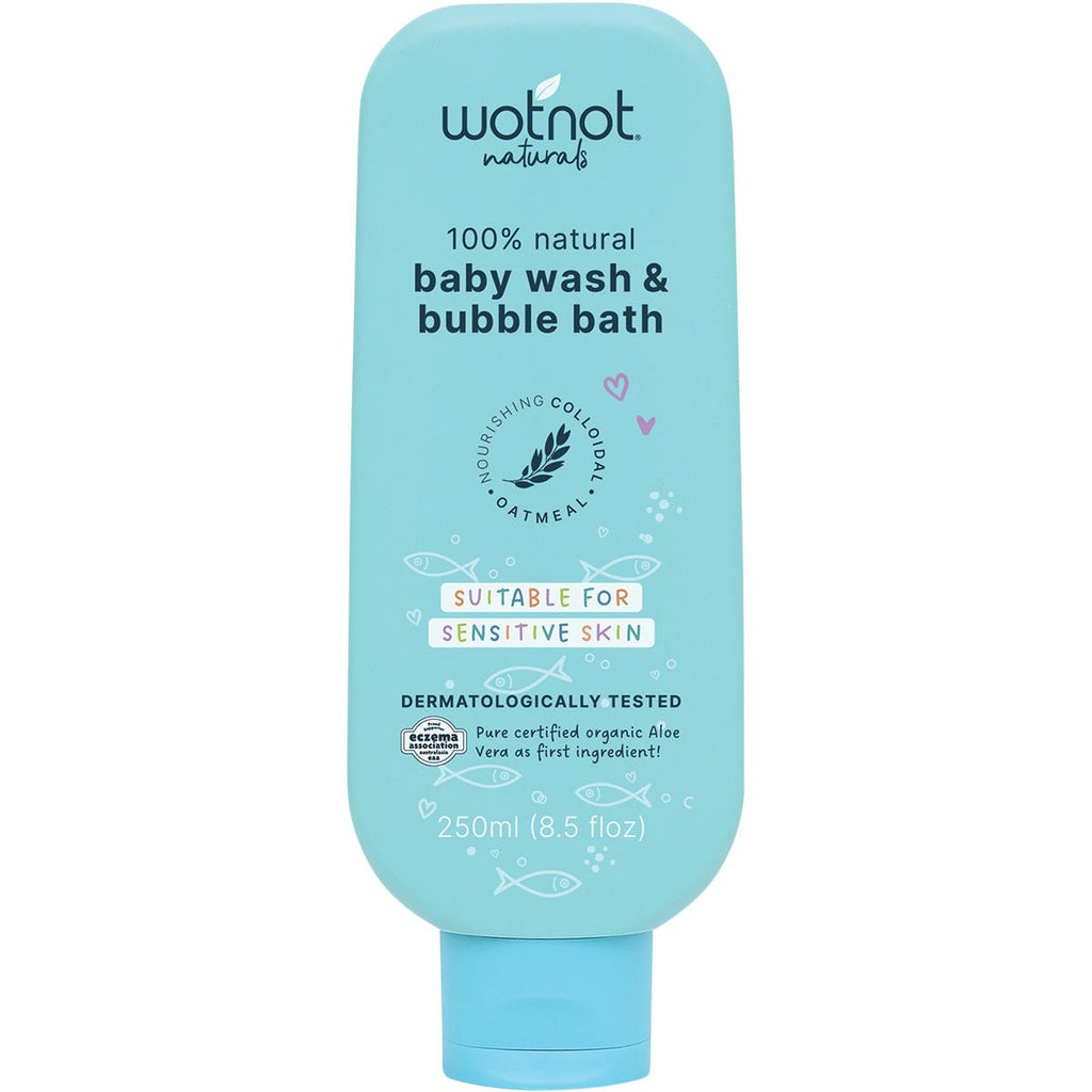 Baby Wash & Bubble Bath Suitable For Sensitive Skin 250ml