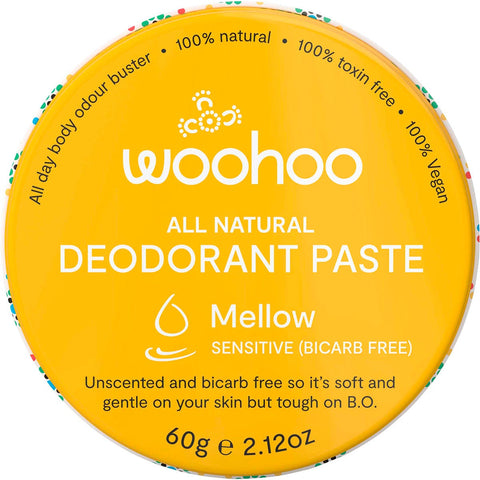 Deodorant Paste Tin Mellow Sensitive Bicarb Free 60g
