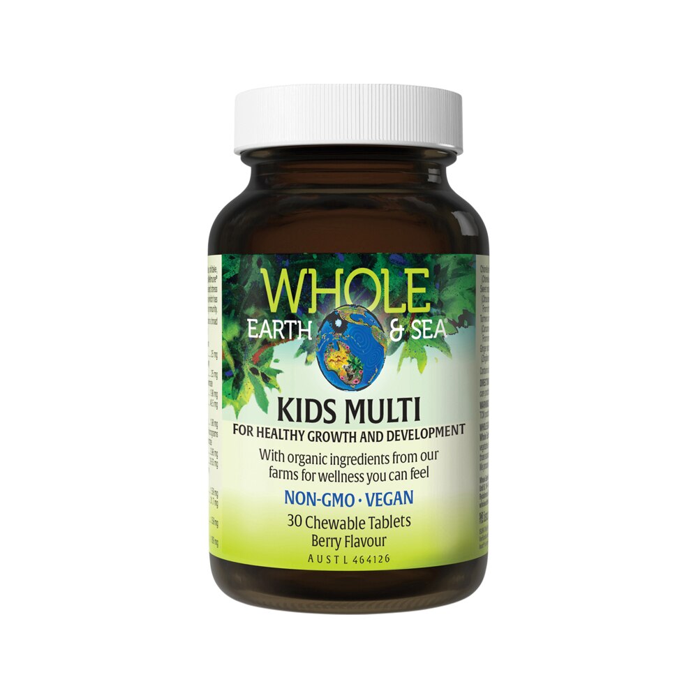 Whole Earth Sea Kids Multi Chewable 30t