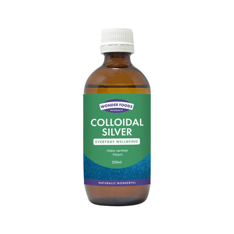 Wonder Foods Colloidal Silver 50ppm 200ml