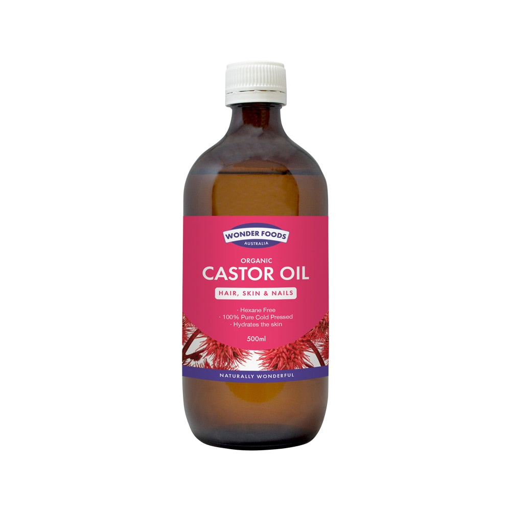 Wonder Foods Organic Castor Oil 500ml