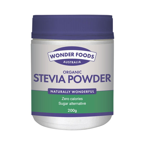 Wonder Foods Organic Stevia Powder 200g