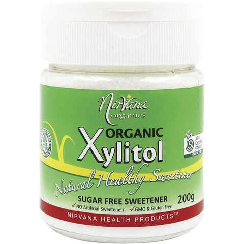Xylitol Certified Organic Refillable Shaker 200g