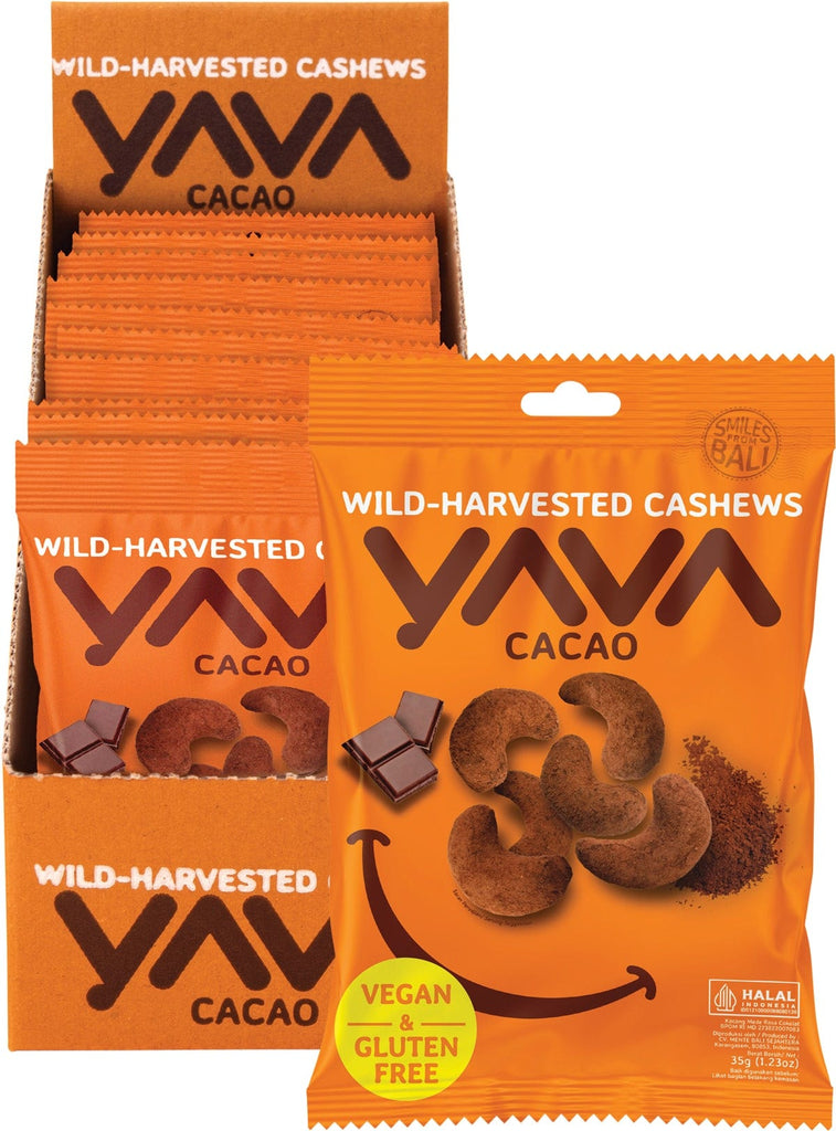 Wild-Harvested Cashews Cacao 10x35g