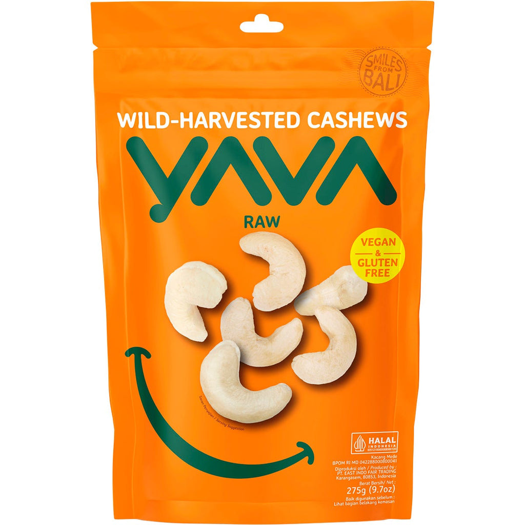 Wild-Harvested Cashews Raw 275g