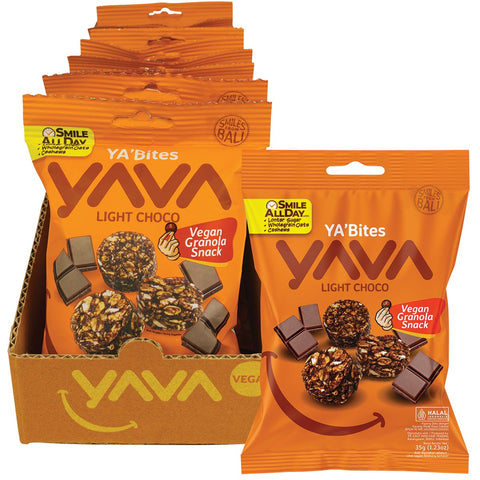 YA'Bites Granola Snack Light Choco 8x35g