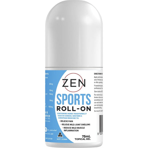 Zen Sports Roll-On 75ml
