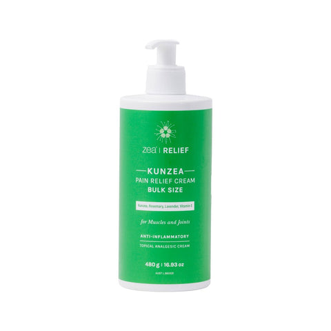 Zea Relief Pain Relief Cream Kunzea 480g